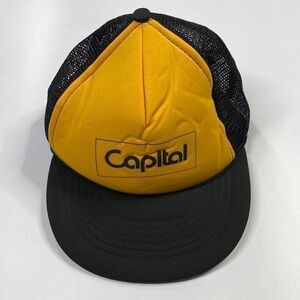 Vintage Toppers INC Capital Mesh Snapback Hat